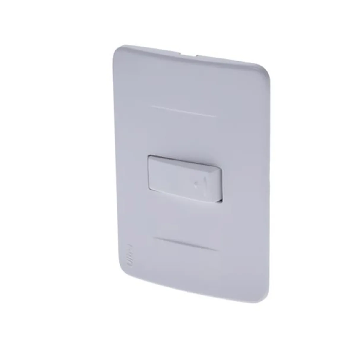 Pulsador timbre sencillo Ultra blanco 10A/127V