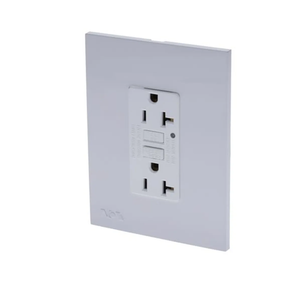 Tomacorriente doble GFCI Nova blanco 20A/125V