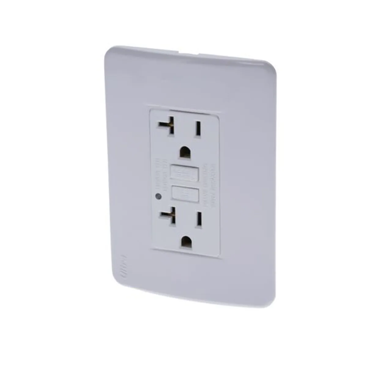 Tomacorriente doble GFCI Ultra blanco 20A/125V