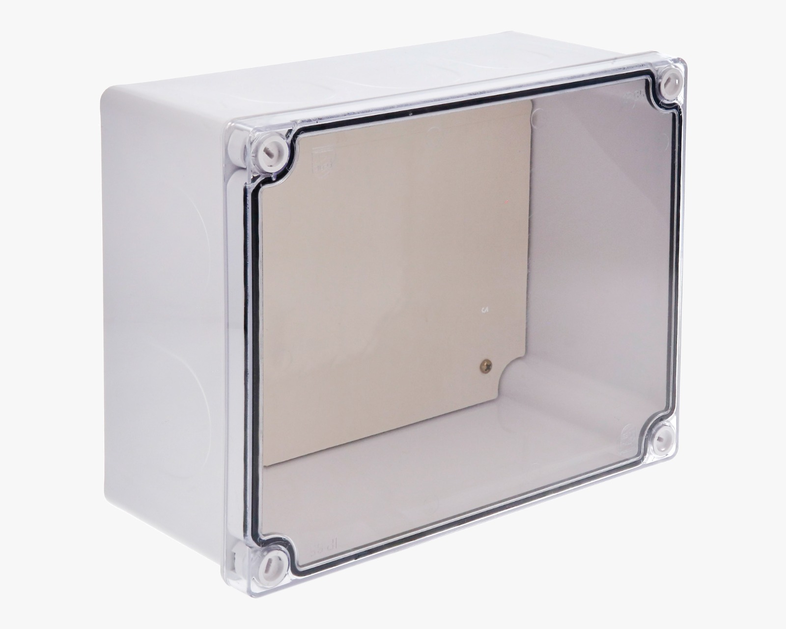 Caja hermética con tapa transparente 17×22 cm